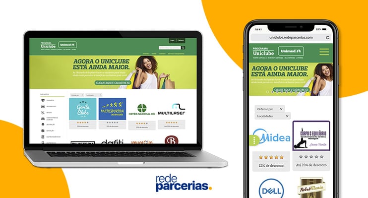 Imagem do clube de vantagens da Unimed Espírito Santo