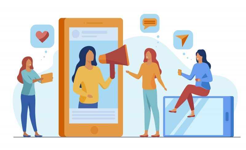 ilustração que representa o Buzz Marketing