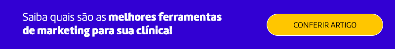 Banner com link para artigo sobre ferramentas para clínicas