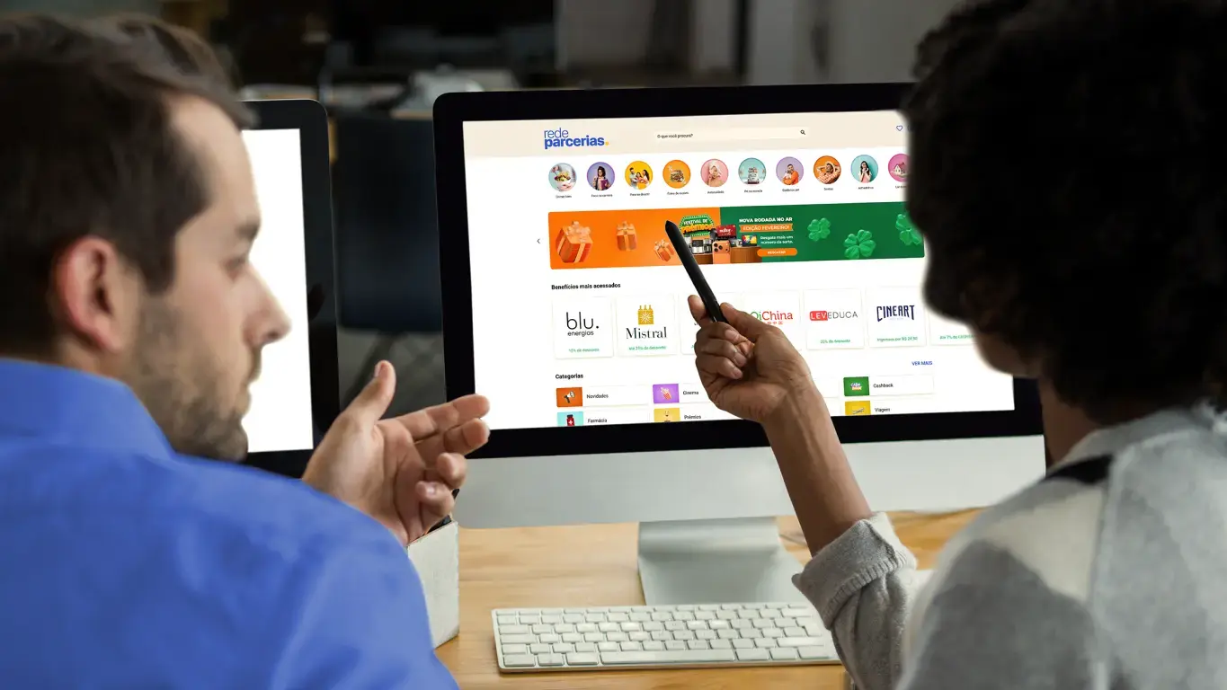 Imagem de um clube de vantagens para seguros