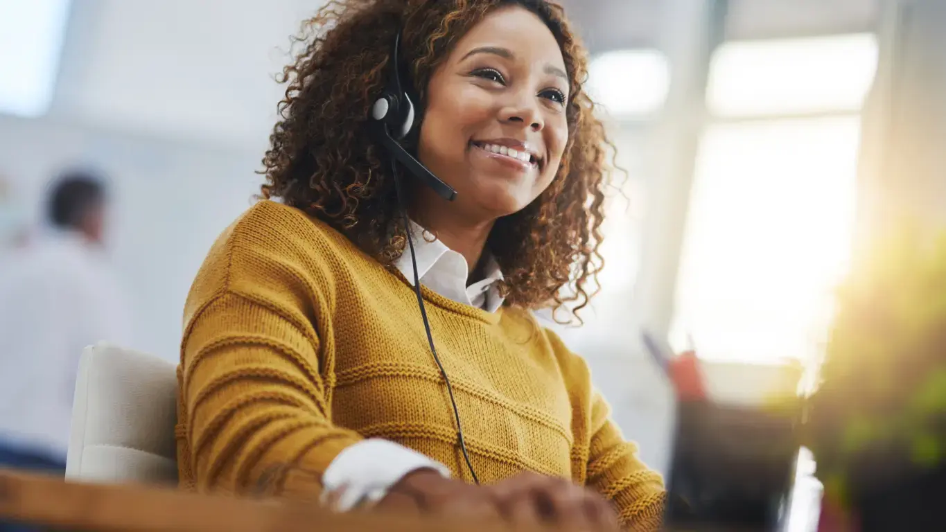 Imagem de uma comunicação com clientes