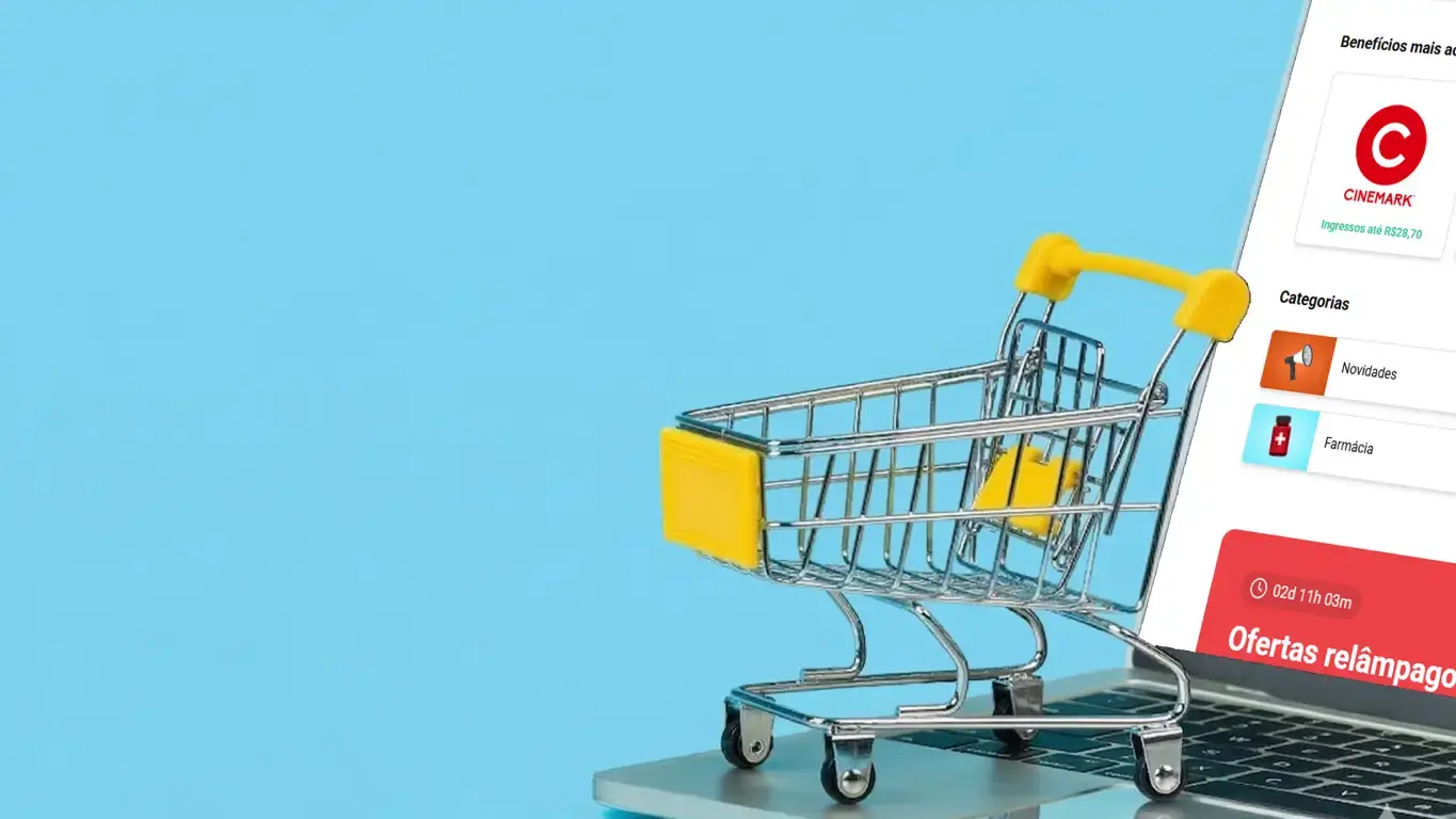 Imagem ilustrativa do consumo online