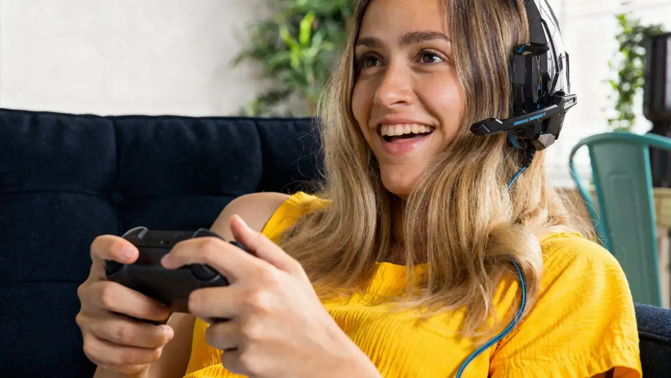 Imagem de uma pessoa jogando