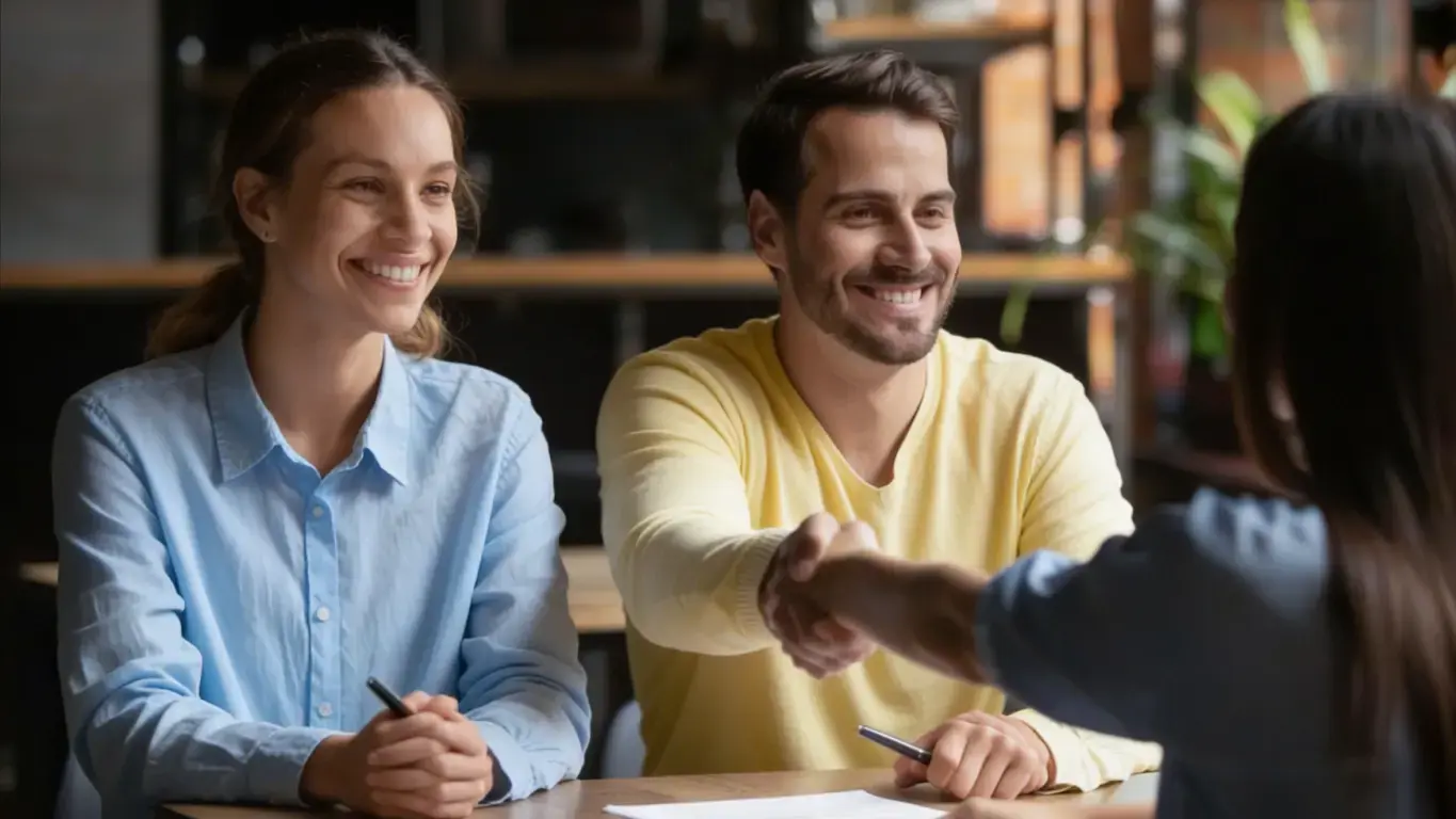 Imagem com clientes fiéis