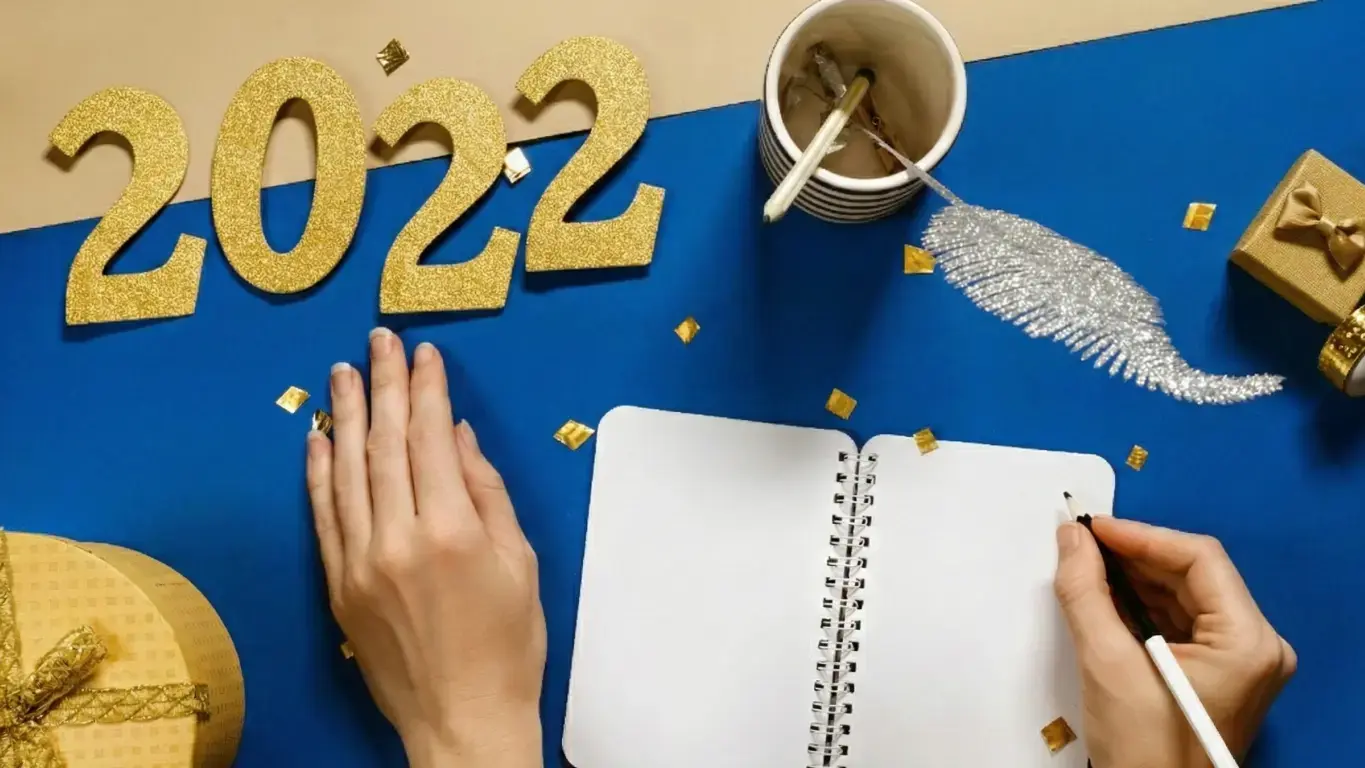 Imagem com ano 2022