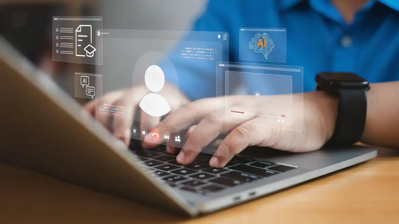 Imagem com tecnologias no atendimento ao cliente